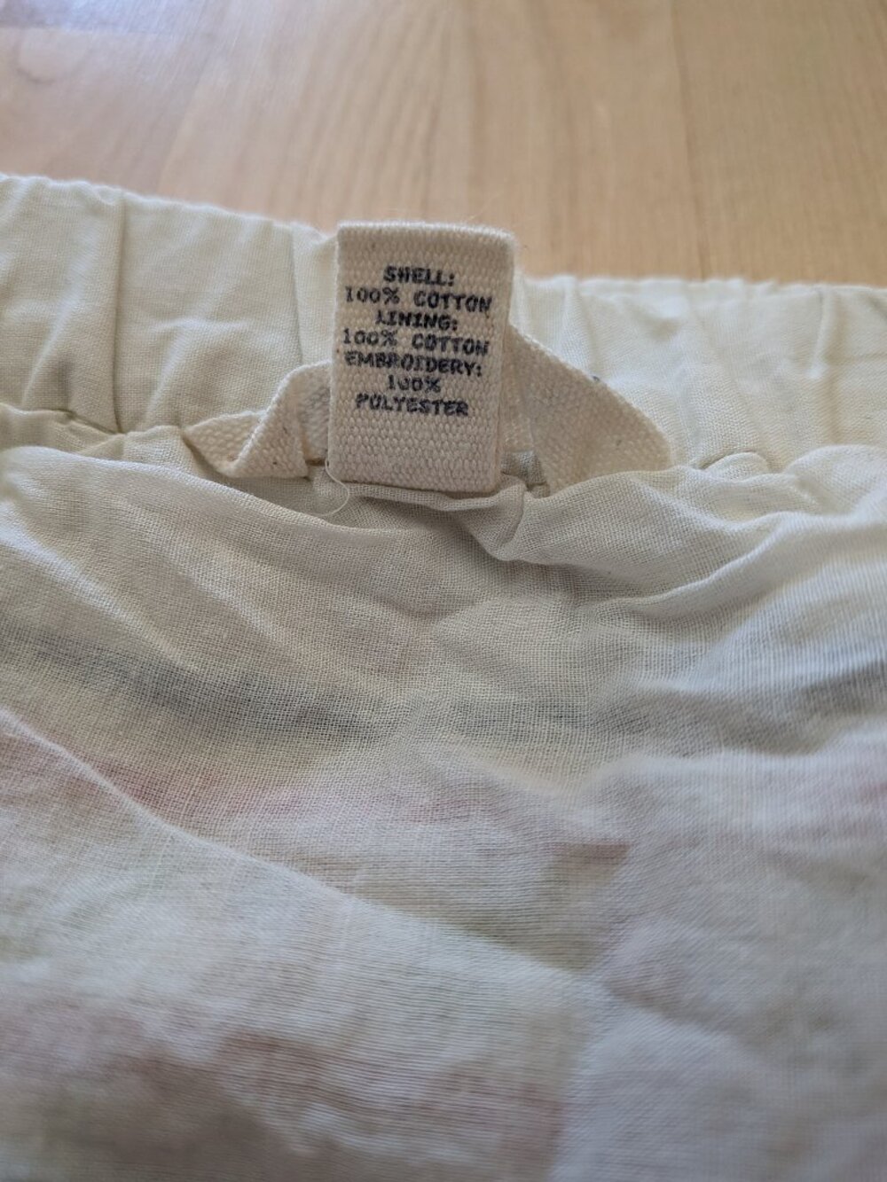 Lands' End Embroidered Skirt size XS - Picture 7 of 9
